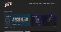 Desktop Screenshot of camionjazz.com