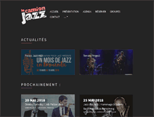 Tablet Screenshot of camionjazz.com